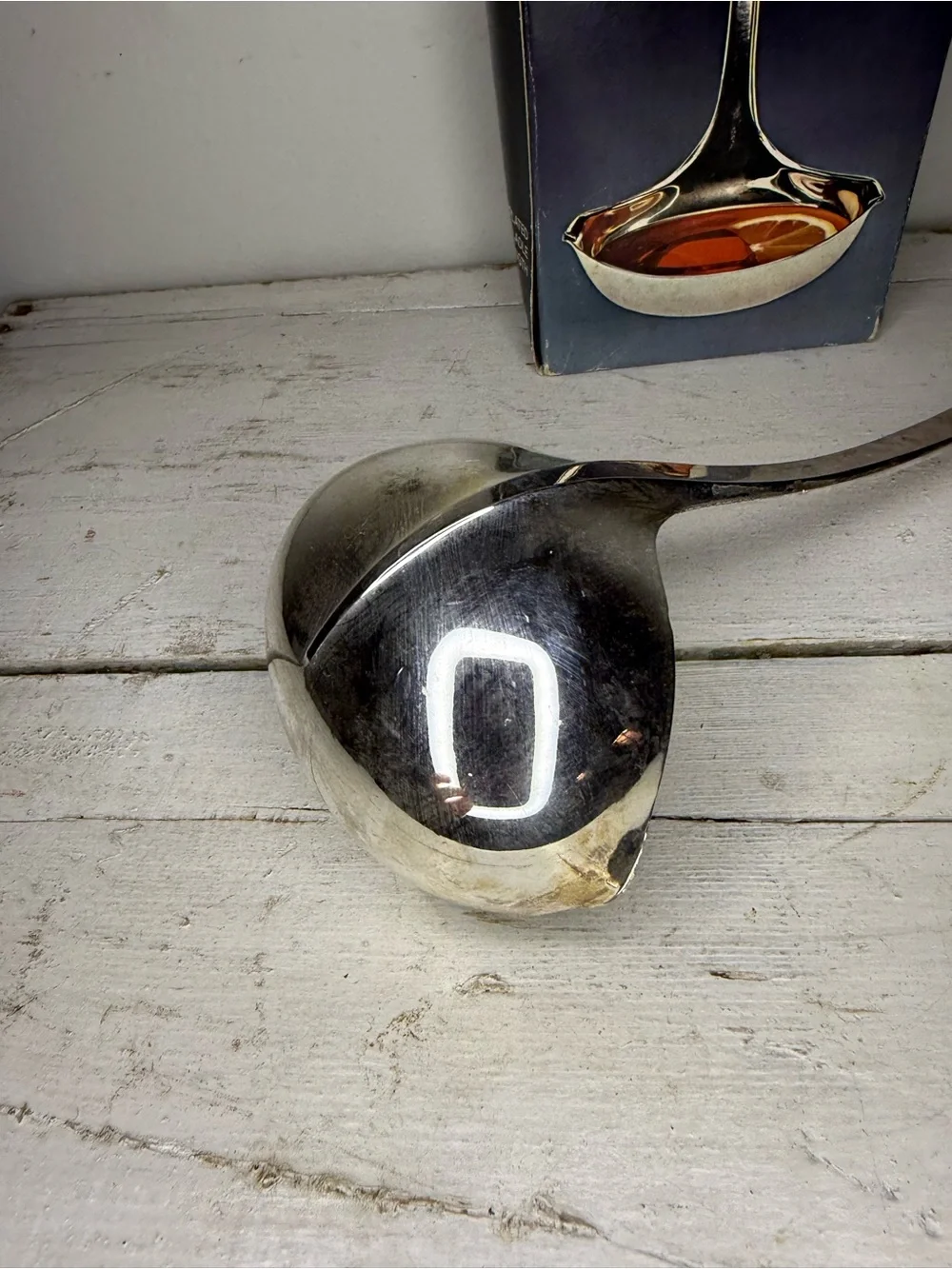 Vintage 1983 Leonard Silver MFG Towle Co. Silverplated Punch Or Soup Ladle #689